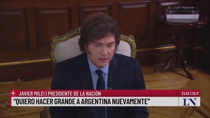 Milei dijo que el cepo será eliminado antes del 1° de enero de 2026