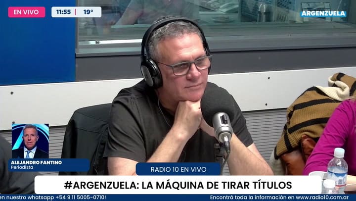 La autocrítica de Fantino tras su entrevista con Milei: 'Me quedé culposo'
