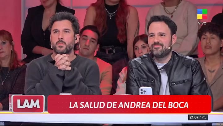Ángel De Brito reveló el parte médico de Andrea del Boca