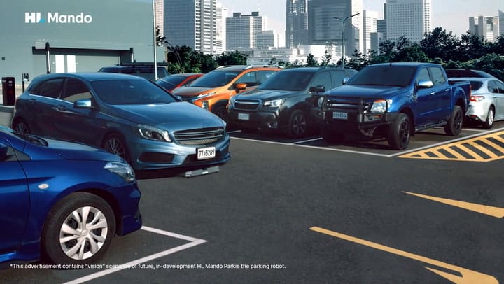 HL Mando Parkie: estacionar con un valet parking autónomo (CES 2024)
