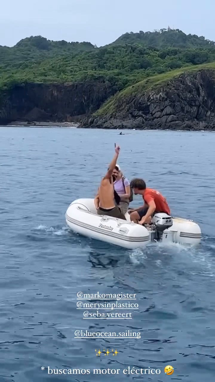 Yago Lange mostró parte del viaje con Juana Viale