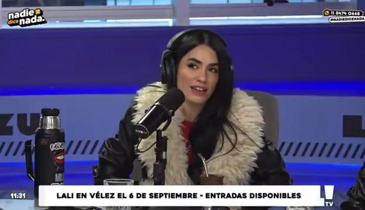 Lali Espósito sorprendió al contar cuál es la relación entre una canción de su nuevo álbum y un hincha de Huracán