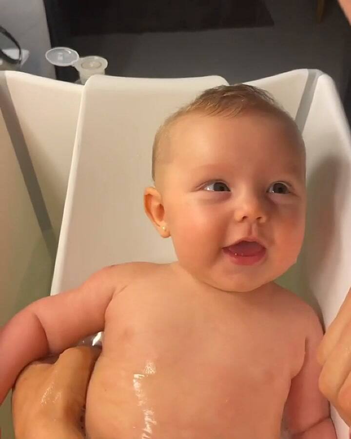 Roberto García Moritán compartió un tierno momento de Pampita con su hija