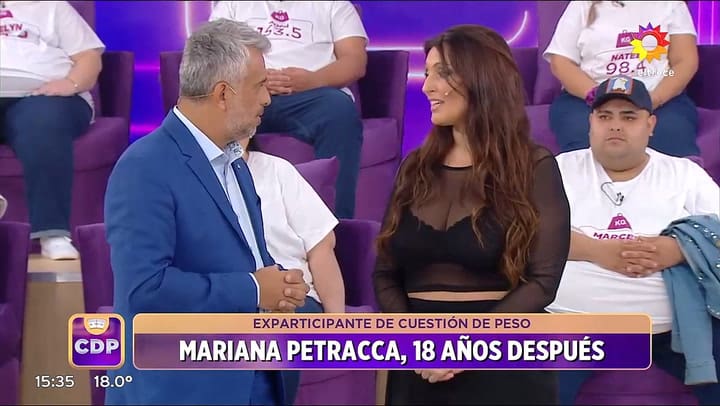 Mariana Petracca cuenta como es su vida despues de Cuestion de Peso
