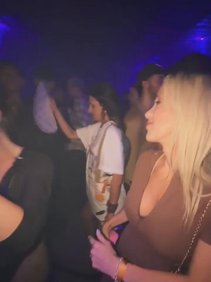 La cumpleañera a puro baile