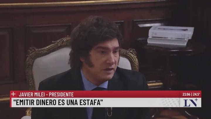 Javier Milei Vamos A Sacar Una Ley Contra El Narcoterrorismo