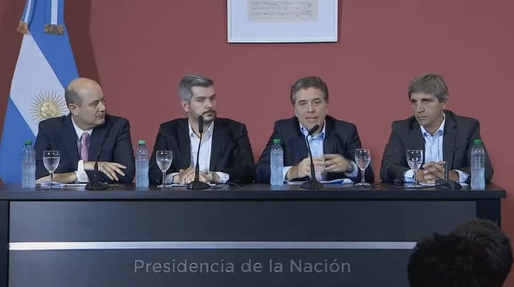 El Gobierno anunció cambios en las metas de inflación: 'Para 2018 será del 15 por ciento'