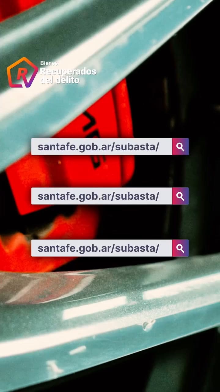 Los vehículos que subasta el gobierno santafesino