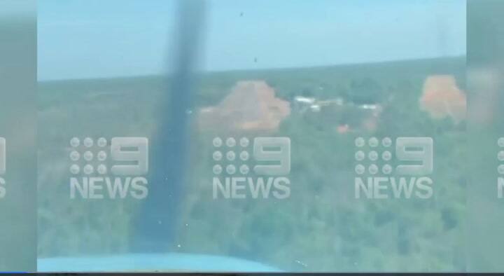 Una araña gigante asustó a un piloto en pleno vuelo - Fuente: 9 News