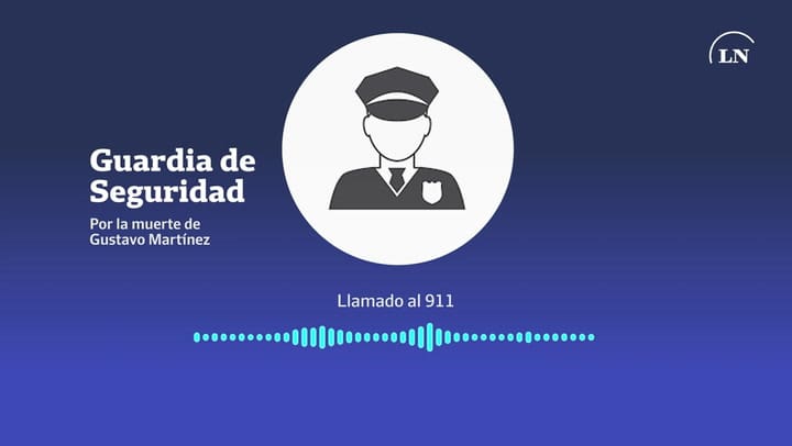 El llamado al 911 que alertó sobre la muerte de Gustavo Martínez