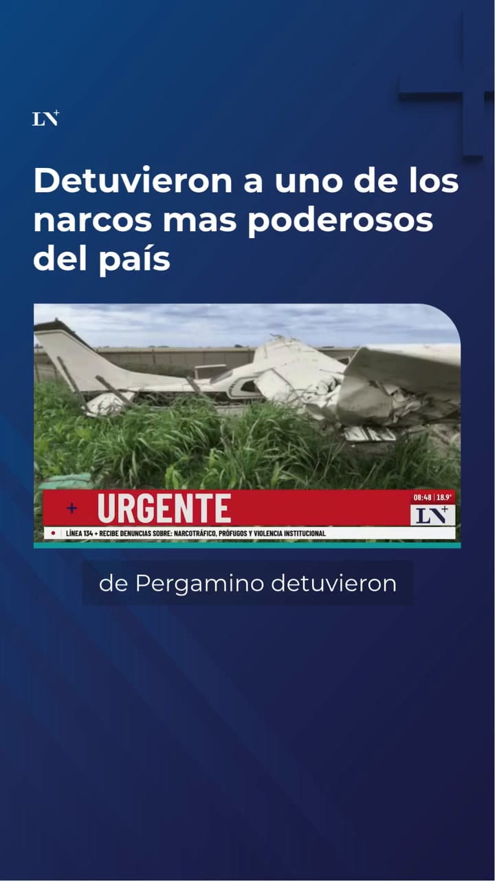 Detuvieron a uno de los narcos mas poderosos del país