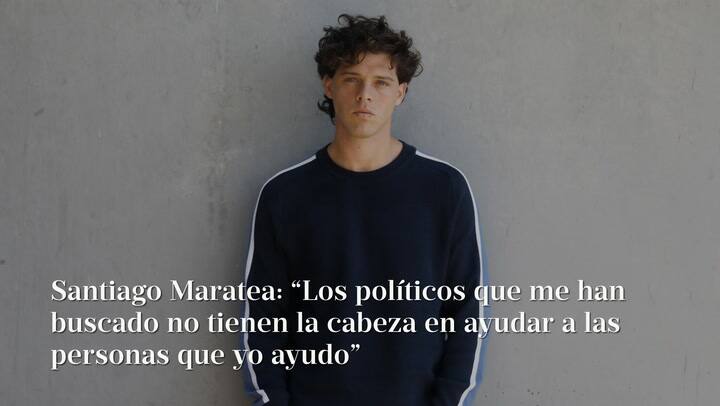 Santiago Maratea contó que en los últimos años, varias figuras políticas quisieron acercarse a él para realizar campañas solidarias en conjunto