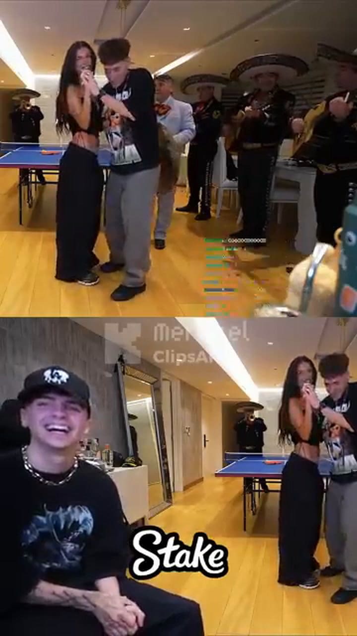 Bauleti y Zaira Nara bailaron en un stream