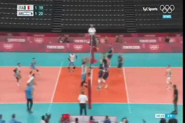 La salvada milagrosa de Luciano De Cecco