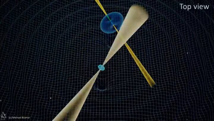 Einstein supera el riguroso examen de un laboratorio cósmico