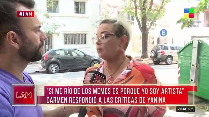 Carmen Barbieri apuntó contra Yanina Latorre y Nazarena Vélez