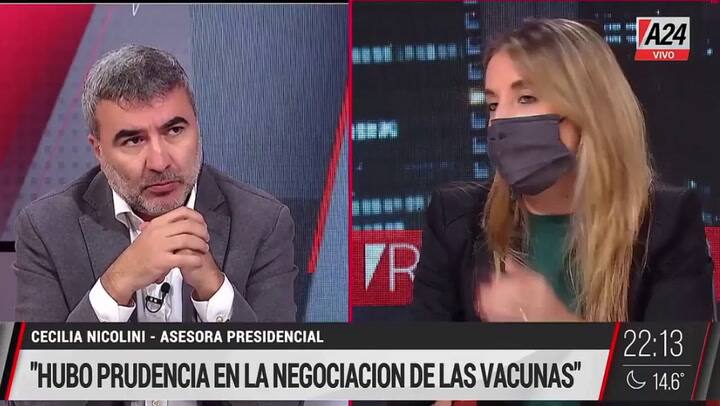Cecilia Nicolini habló sobre la inmunidad de rebaño contra el coronavirus - Fuente: A24