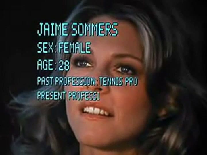 Intro de la serie La mujer biónica