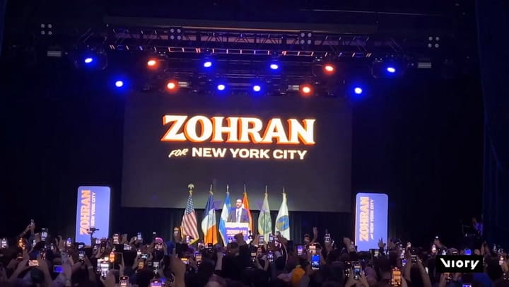 Mamdani logra un triunfo histórico en Nueva York