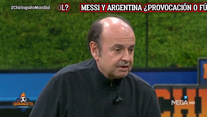 La expresión de deseo del periodista español Juanma Rodríguez contra la selección argentina