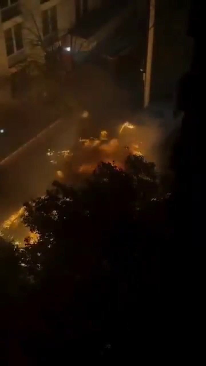 El momento de la explosión en El Bronx