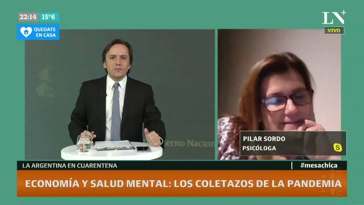 Los consejos de Pilar Sordo tras 31 días de encierro