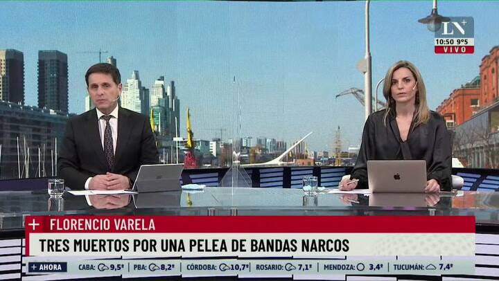 Tiroteo narco en Florencio Varela