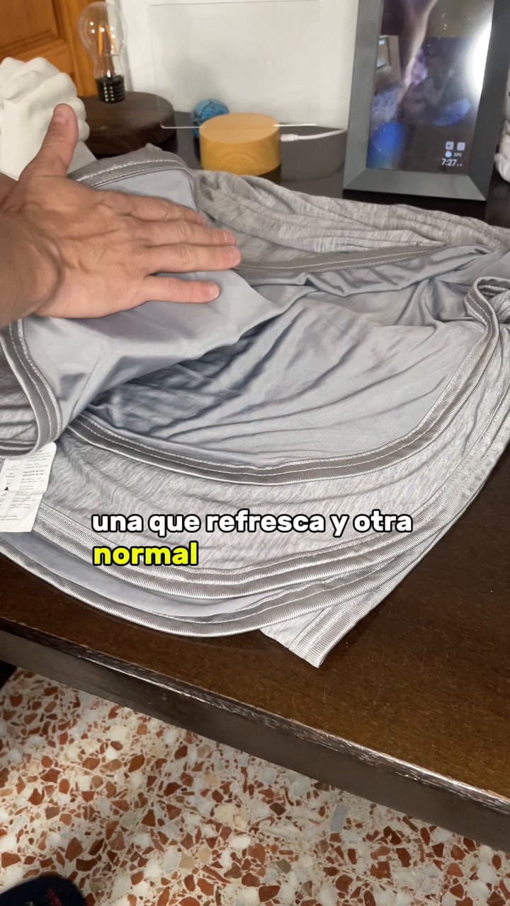 Muchos tiktokers decidieron contra su experiencia con la manta térmica