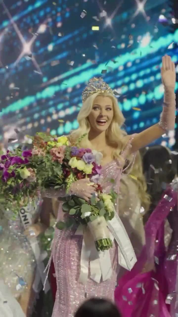 The Crowning Moment! Denmark’s Jaw-dropping Reaction Says It All! We Can’t Wait To See The Incredible Impact She’ll Make As Our New Miss Universe. #73missuniversecompetition (1)