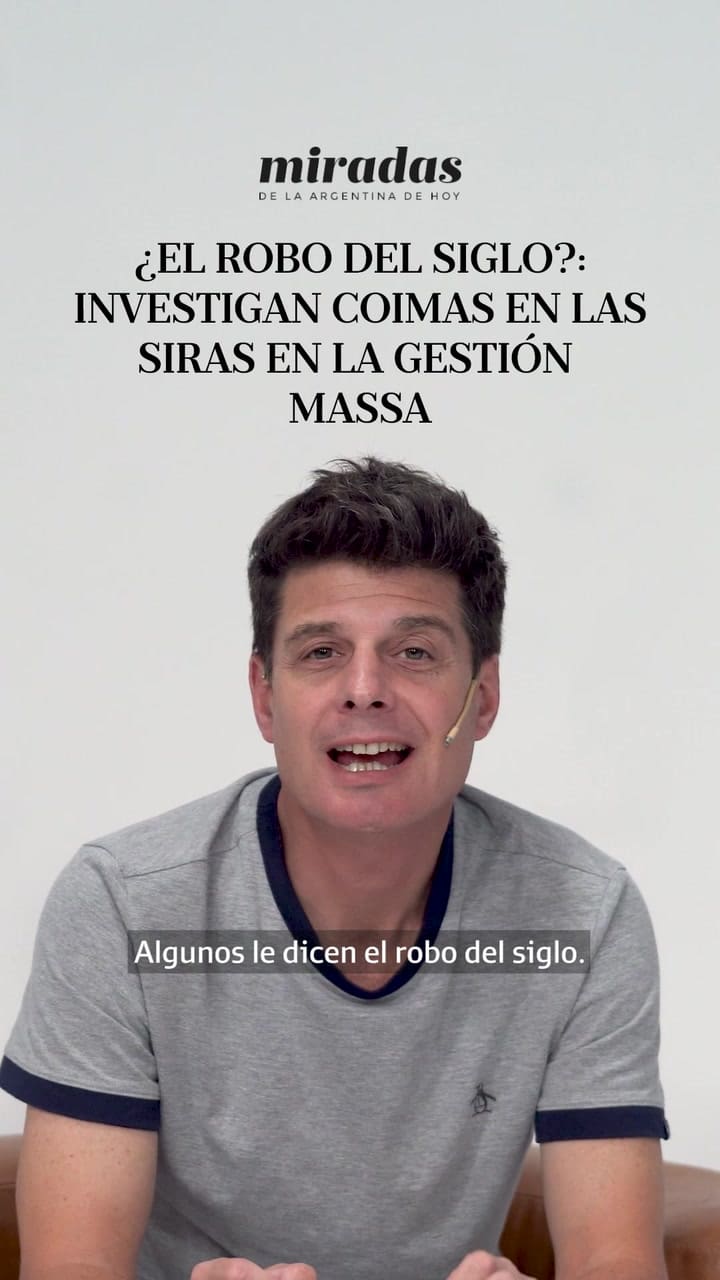 ¿EL ROBO DEL SIGLO?: INVESTIGAN COIMAS EN LAS SIRAS DURANTE LA GESTIÓN MASSA
