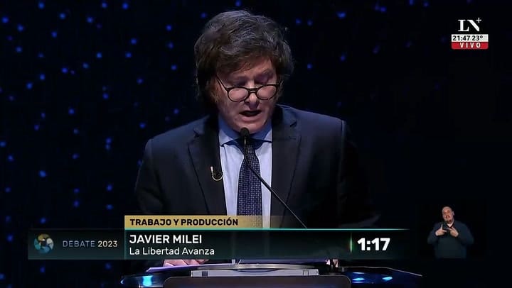 Javier Milei sobre Trabajo