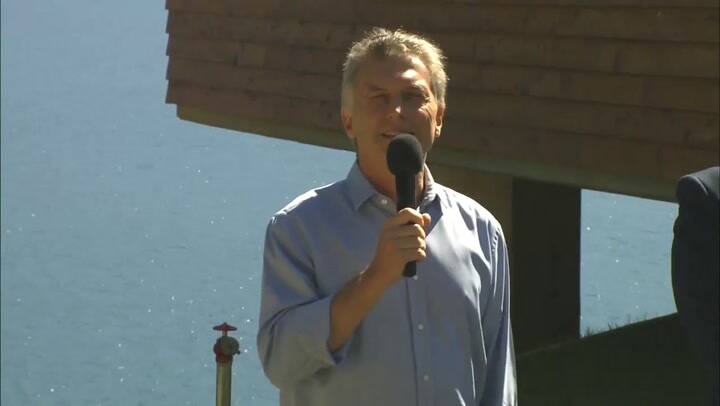 El presidente Mauricio Macri encabezó la inauguración de Centro de Información Ambiental