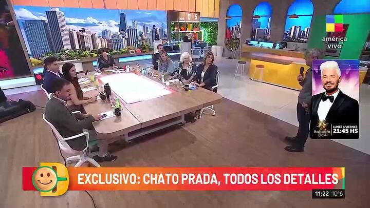 La campaña presidencial se mete en el Bailando 2023: el Chato Prada confirmó un invitado que traerá polémica