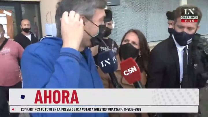 Votó Máximo Kirchner