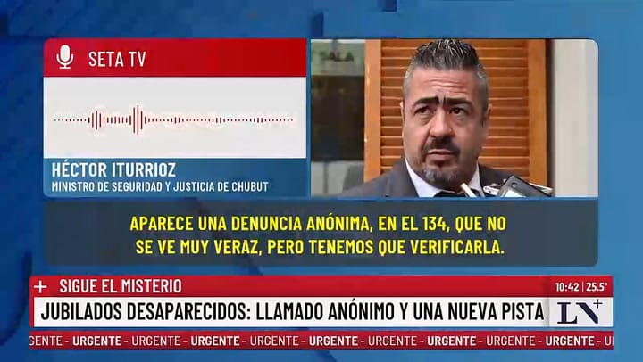 El ministro de Seguridad de Chubut ratifico el llamado al 134