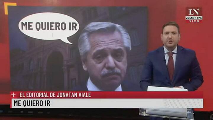 Me quiero ir. El editorial de Jonatan Viale.