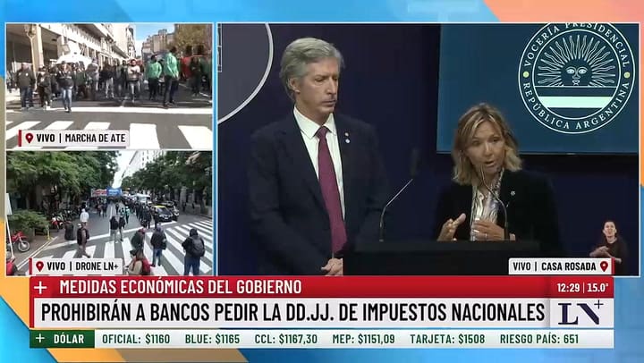Maria Castiglioni explica sobre los dólares bajo el colchón