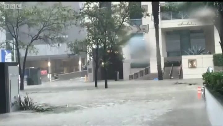 Impactantes imágenes de las inundaciones causadas por el huracán Irma en Miami