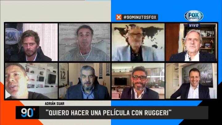 Adrián Suar le propuso a Oscar Ruggeri hacer una película juntos