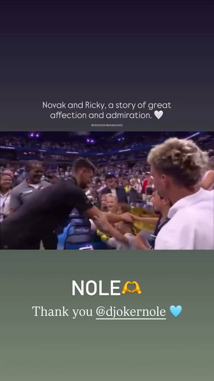 El saludo de Nole a Ricky que se volvió viral