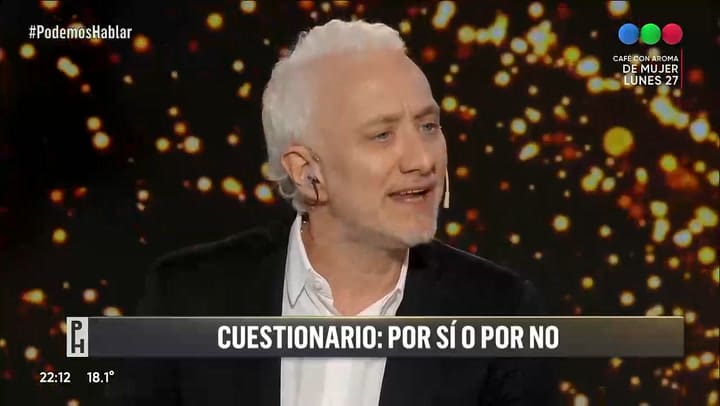"Por si o por no": Andy Kusnetzoff metio en PH Podemos Hablar la pregunta de Sergio Massa e incomodo a todos