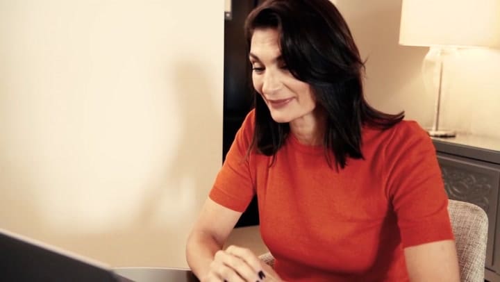 María o Donell en Como Mujer bloque 1