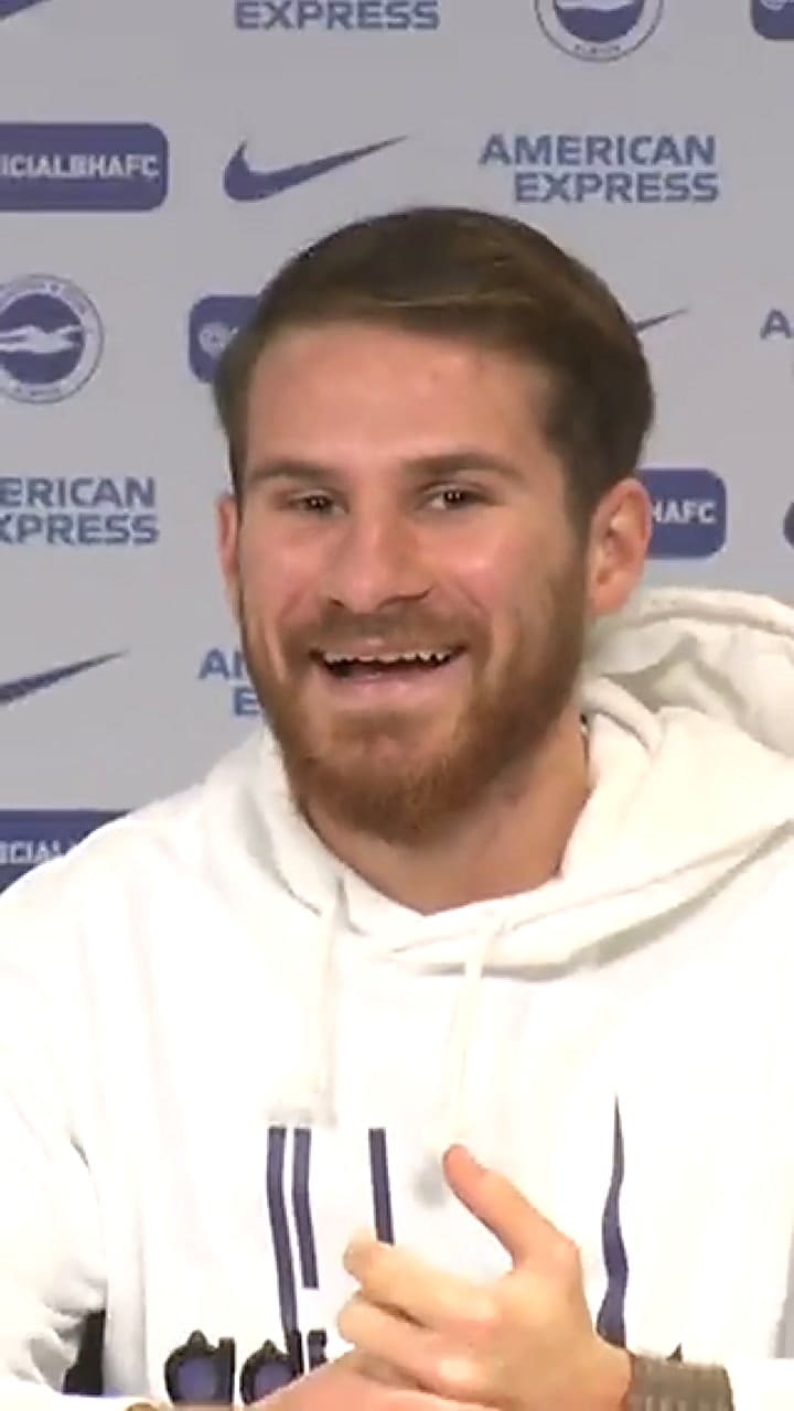 El video de Alexis Mac Allister sonriendo