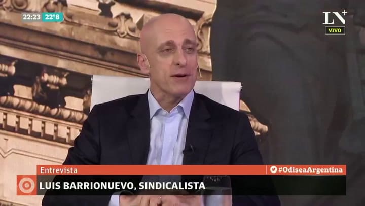 Entrevista a Luis Barrionuevo, sindicalista