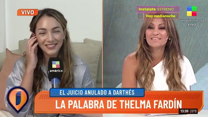 Thelma contó sobre su separación