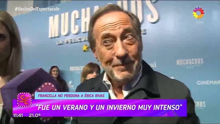La reaccion de Guillermo Francella ante una posible vuelta de Casados con Hijos con Erica Rivas