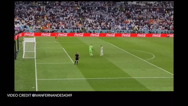 La provocación de Andries Noppert en el penal de Lionel Messi, que convirtió