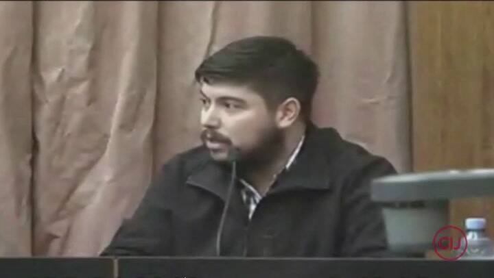 La declaración de Leandro Báez ante el fiscal - Fuente: Télam