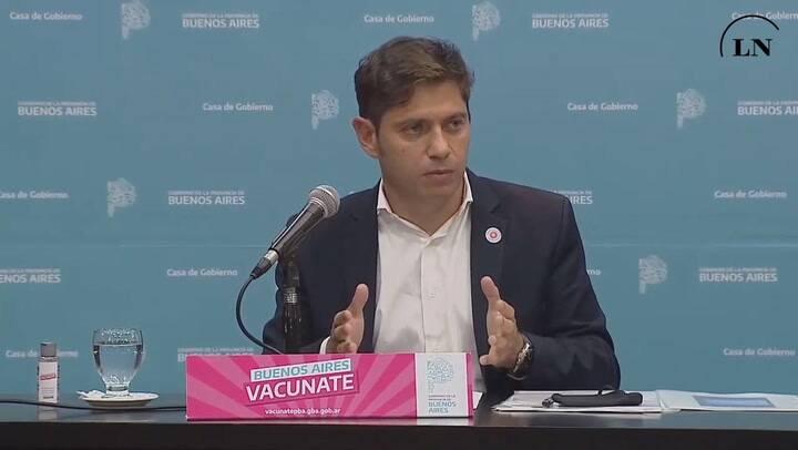Axel Kicillof acusó a la ciudad de ser “el epicentro de esta segunda ola”
