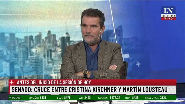 Martín Lousteau le contestó a Cristina Kirchner: “No se hace cargo de nada”